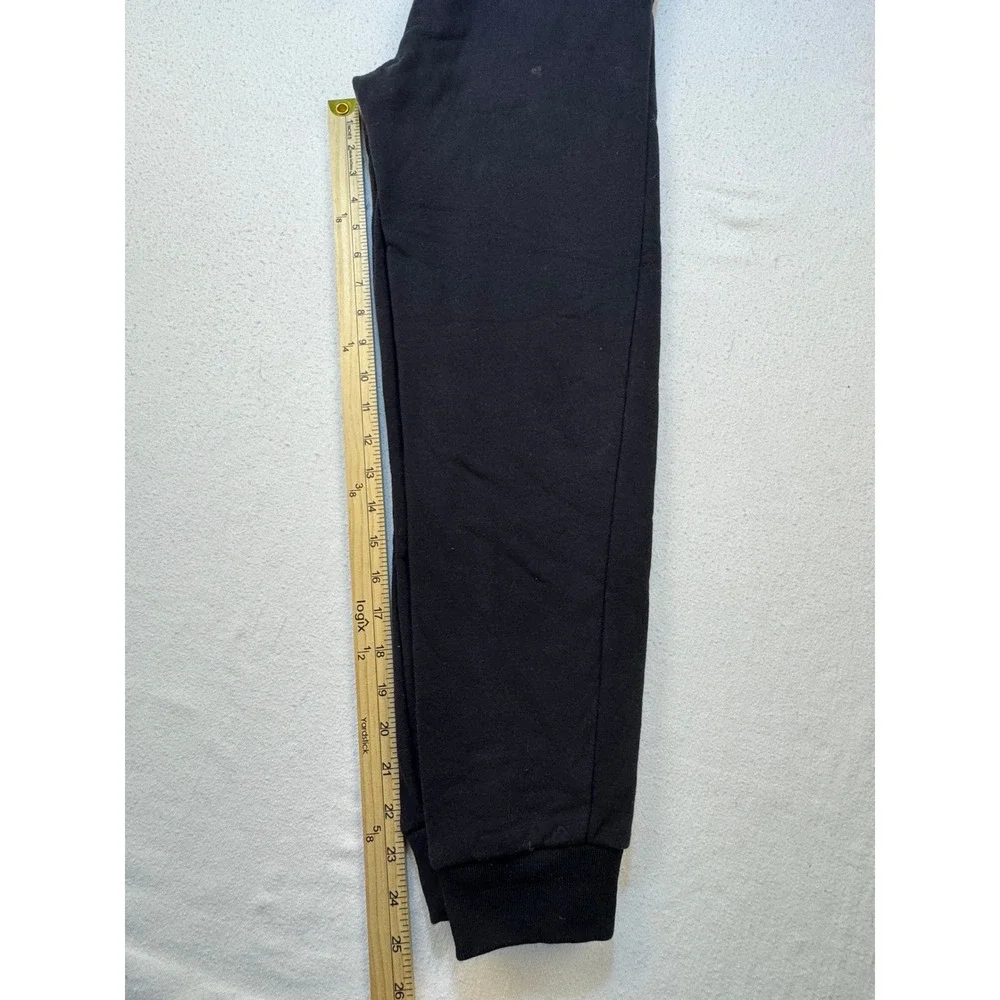 The Children's Place Joggers Kids 10/12 Black‎ Sweatpants Fleece Drawstring